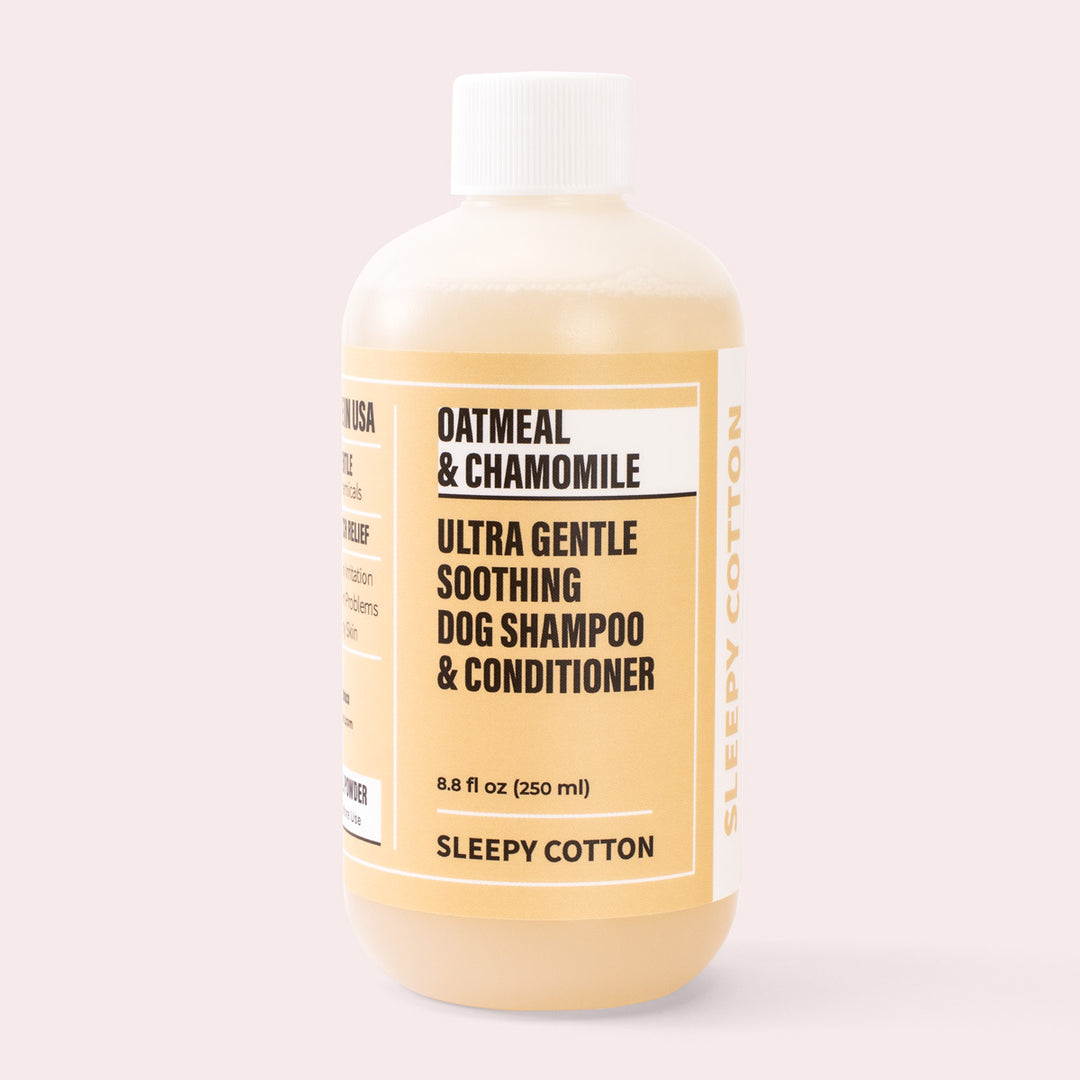 Oatmeal Ultra Gentle Soothing Dog Shampoo SleepyCotton oatmeal-ultra-gentle-soothing-dog-shampoo-sleepycotton