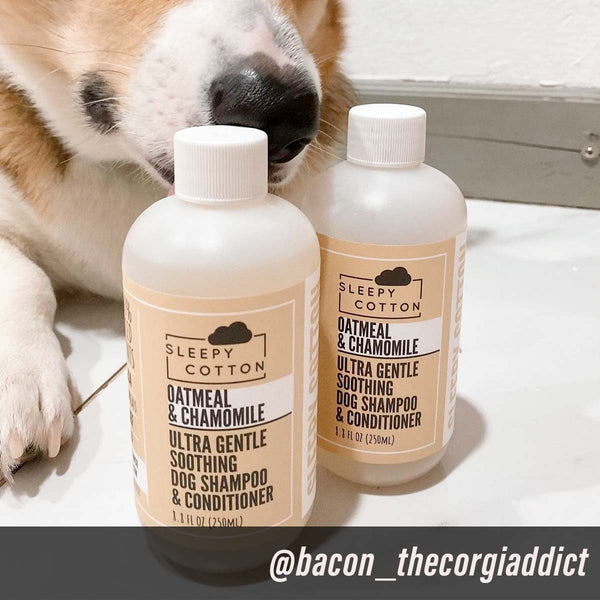 Oatmeal Ultra Gentle Soothing Dog Shampoo SleepyCotton